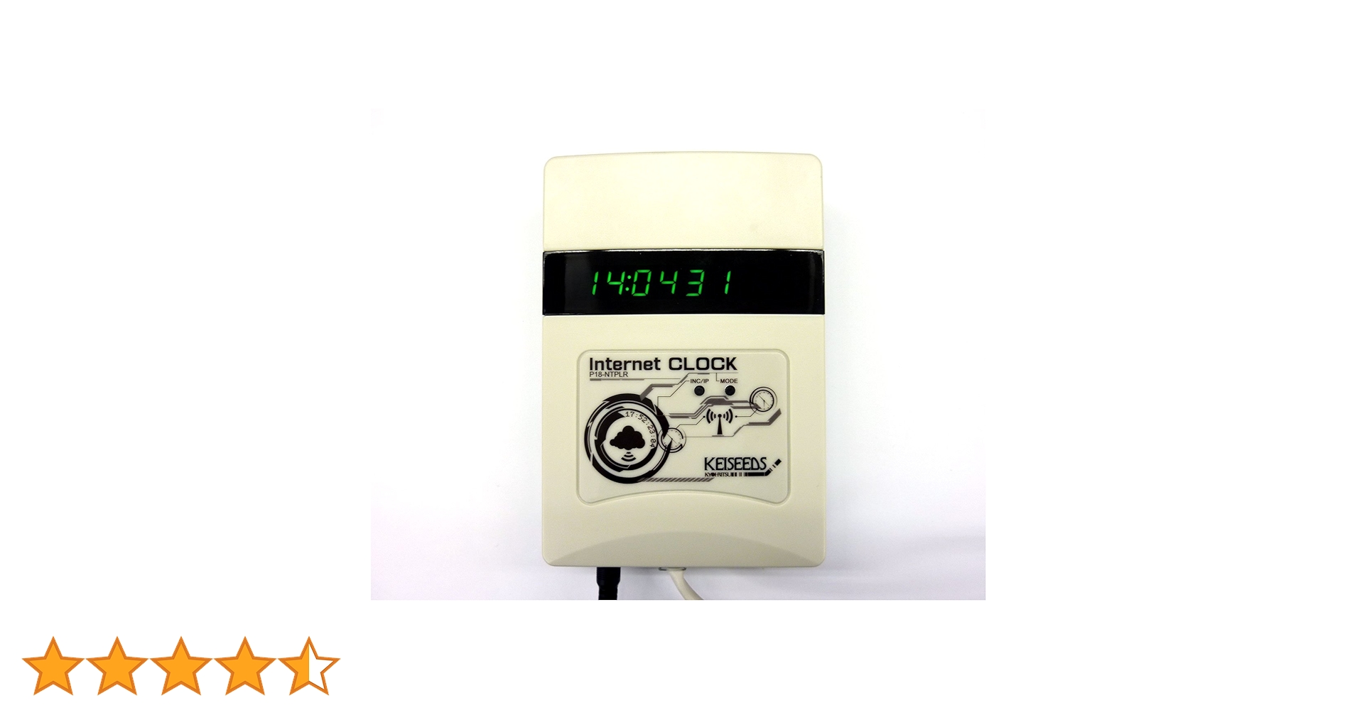 Amazon.co.jp: 電波時計信号送信機能付き時計(白) P18-NTPLR : ホーム Amazon.co.jp: 電波時計信号送信機能付き時計(白) P18-NTPLR : ホーム